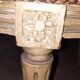 Chaise basse de style Louis XVI