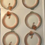 Service poisson digoin (assiettes et plat )