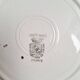 Vintage yellow soup plates from Moulin des Loups, Gien, Sarreguemines