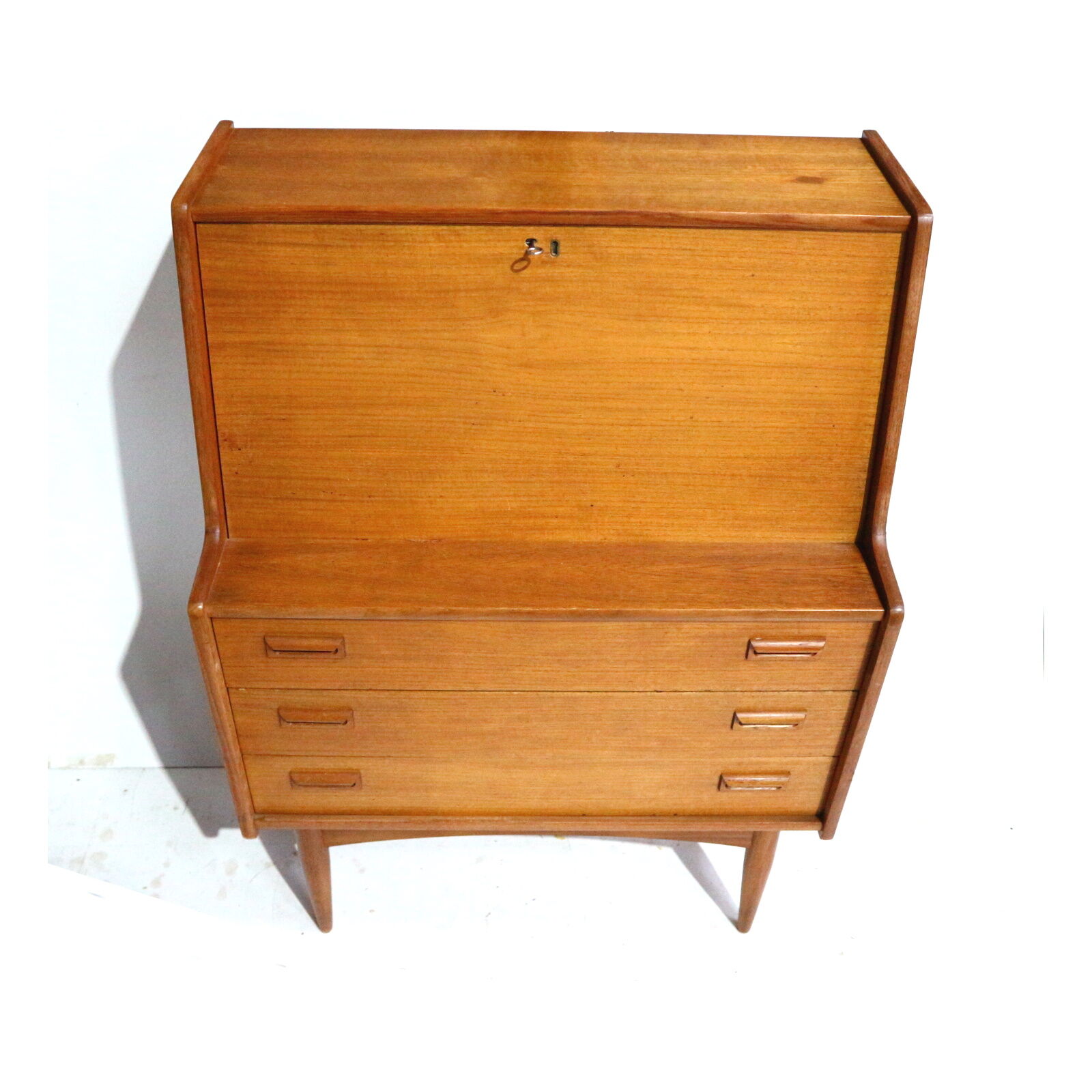 Vintage secretary with flap made in the 60s