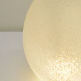 Egg table lamp by Domec Luminaires France 80s
