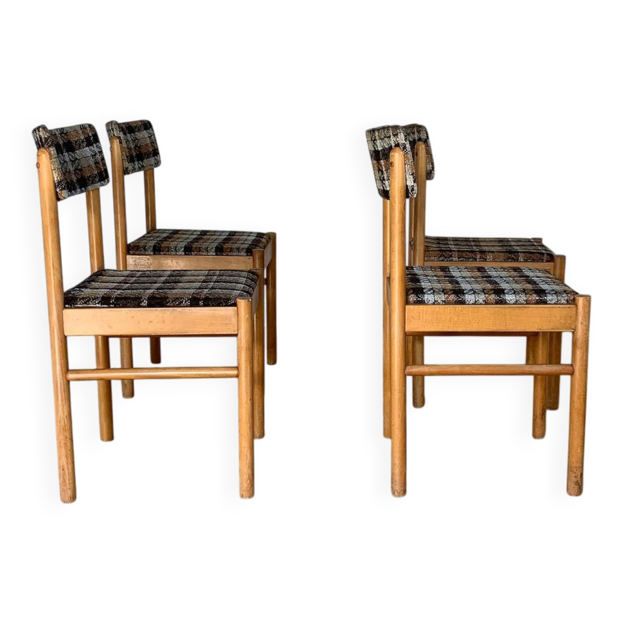 Vintage Baumann Scandinavian style chairs