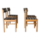 Vintage Baumann chairs in Scandinavian style