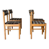 Chaises vintage Baumann style scandinave