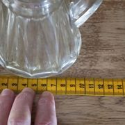 Petit pichet à vin ou cidre en verre