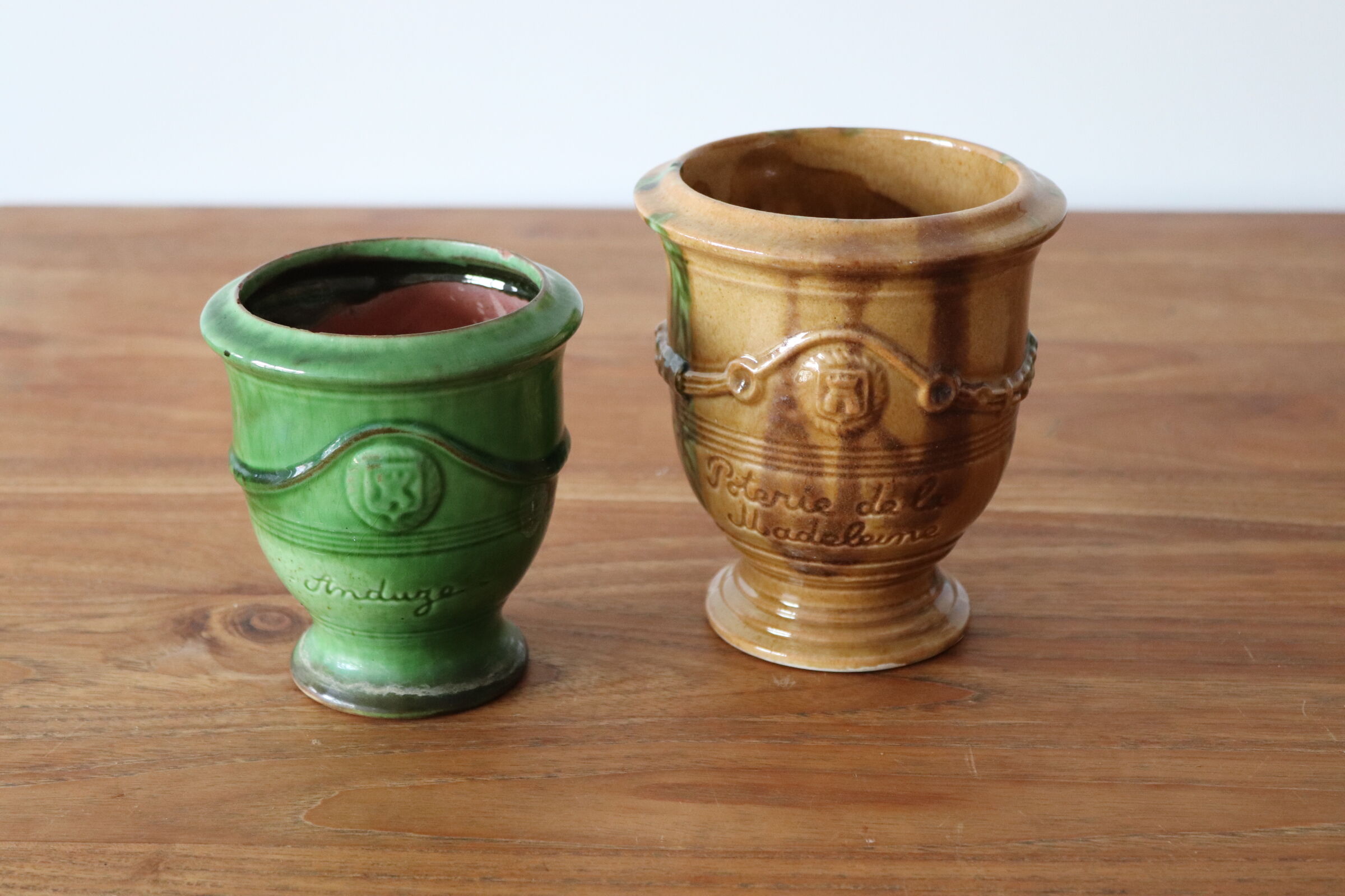 Duo of pots of anduze