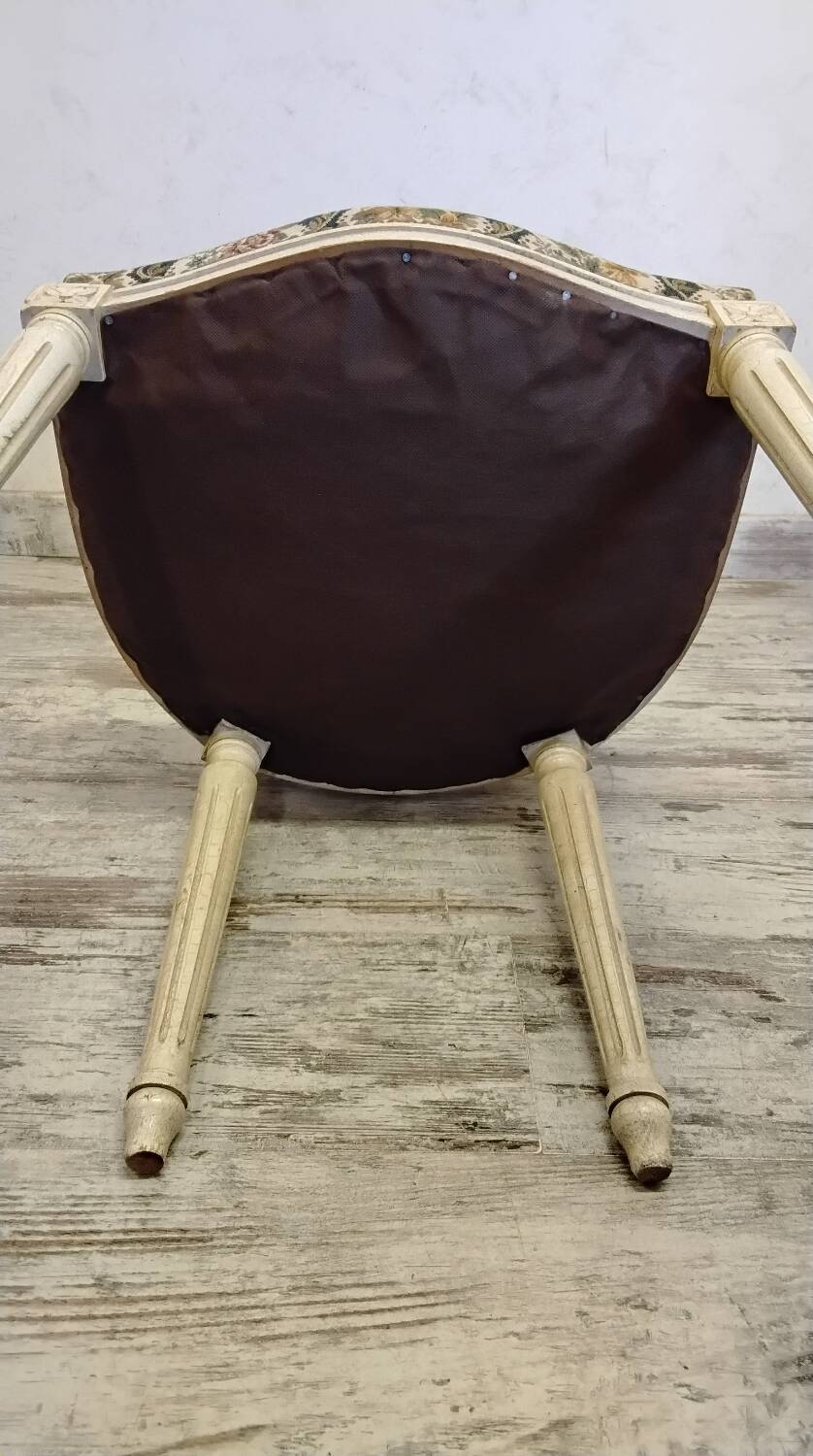 6 Louis XVI style Medallion chairs