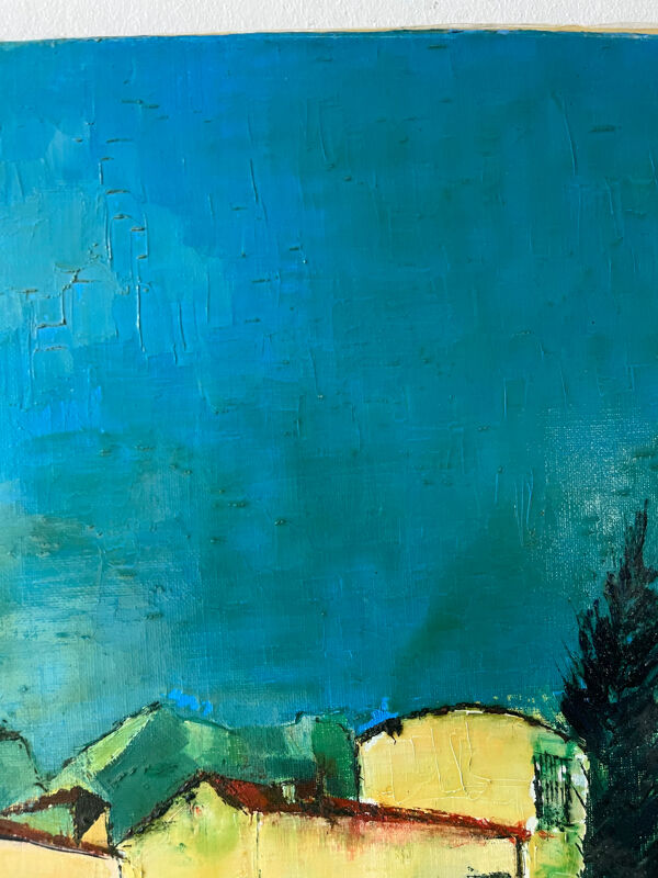 Paysage du Sud signé Louis Mahé 79