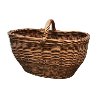 Vintage wicker basket