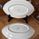 Set of 2 Villeroy and Boch Burgenland blue serving dishes.