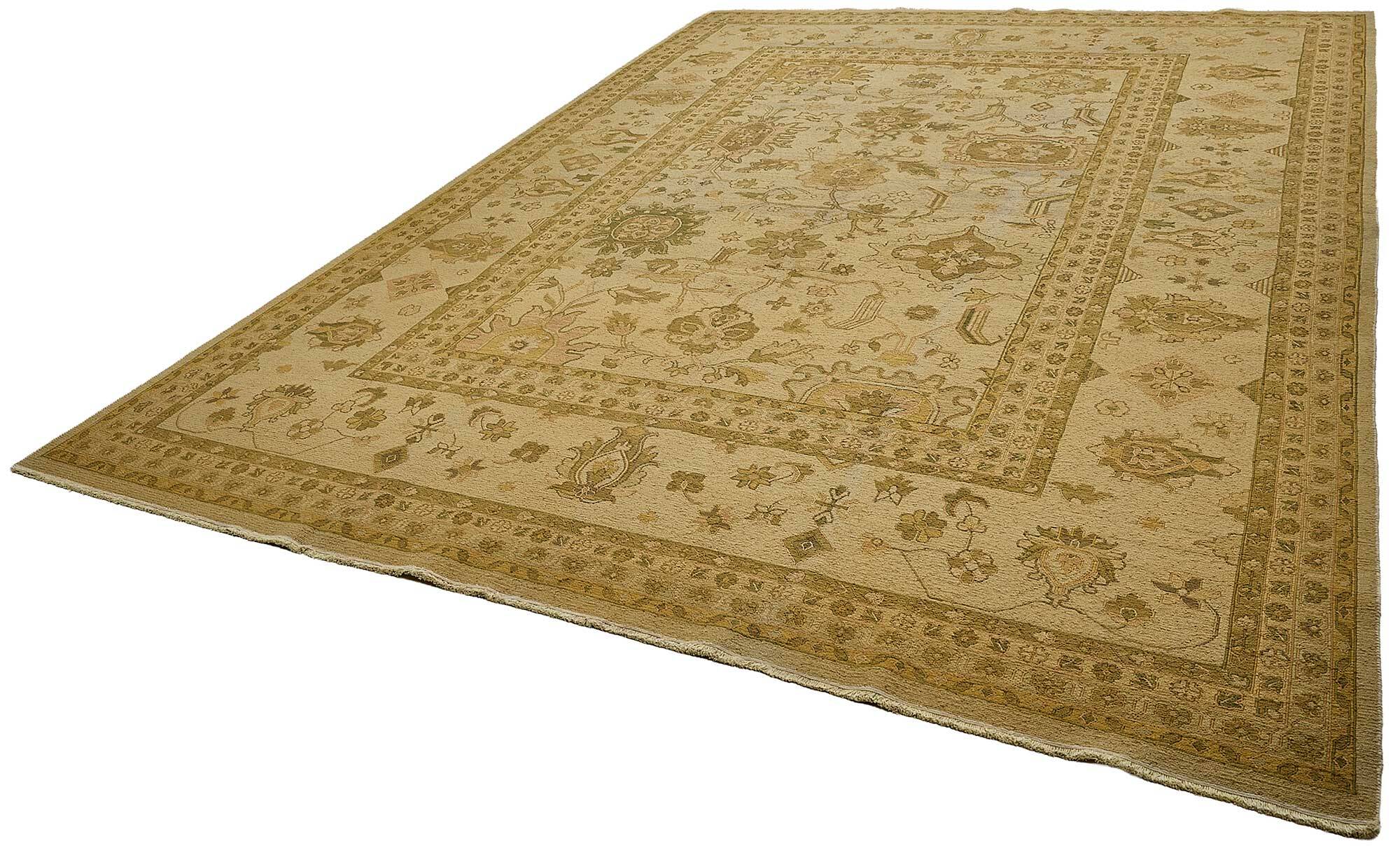 Turkish Handknotted Wool Oushak Rug 300 cm x 420 cm