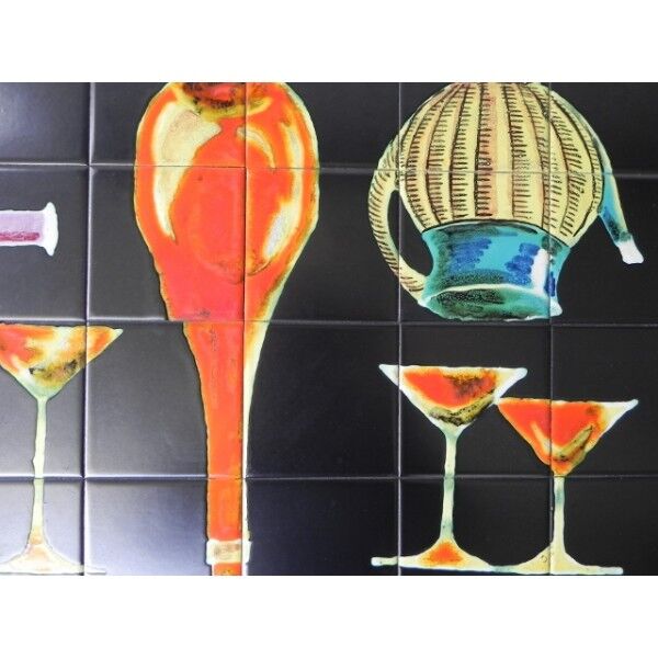 Vintage ceramic coffee table