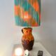 Wireless vase lamp from West German Pottery – Fat Lava jug | Pop Weave Collection