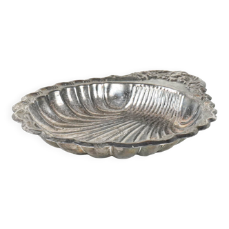 Metal platter, Italian design, 1960s, made in Italy