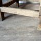 High wooden stool