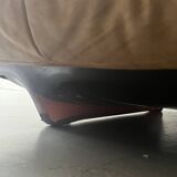 Marsala natural leather armchair by Michel Ducaroy for Ligne Roset, 1970