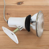 Set of three industrial wall lamps. Spain, 1960s