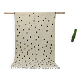 Moroccan Berber wool rug 240 x 146 Cm