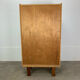 1950s vintage oak bookshelf.
