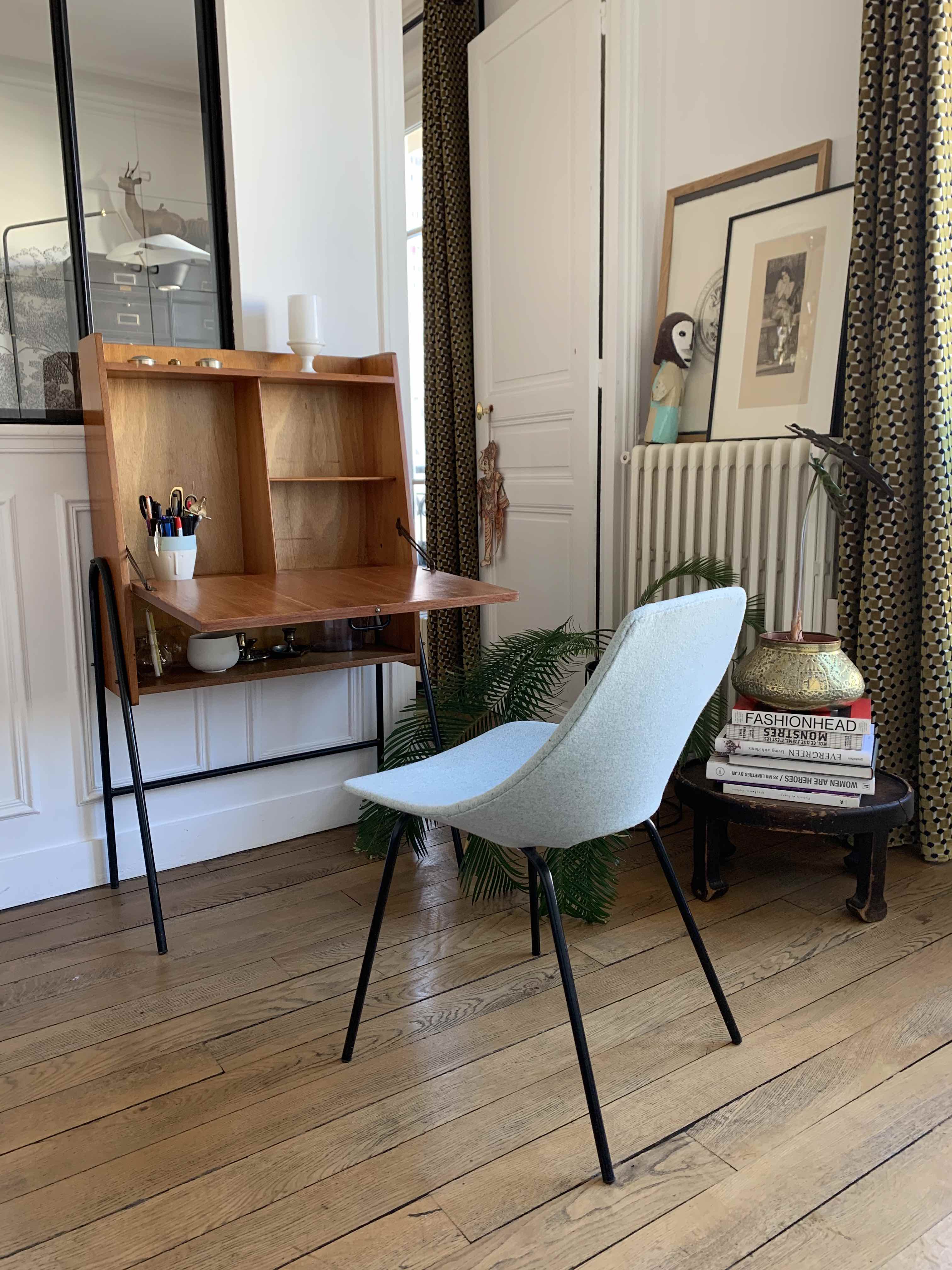 Vintage secretary France circa 1950