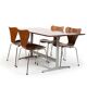 Arne Jacobsen Shaker Table and Series 7 Chairs 1960s