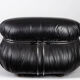 Tobia Scarpa Soriana chair and ottoman for Cassina 1970