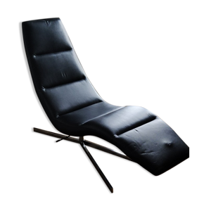 Fauteuil en cuir par