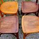 4 chairs bistro Luterma 50s