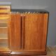 Art Deco mahogany enfilade, attributed to André Sornay around 1930.