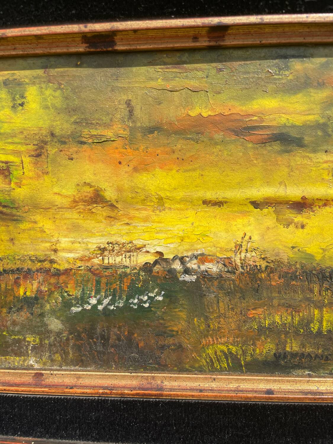 Autumn warmth painting