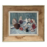 Tableau 30's "The Mushrooms" signed E.LEAS