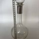 Silver-plated metal neck round carafe Saint Hilaire