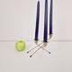Postmodern Wire Spring Candleholder in Metal, 1980s