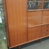 Libary by Gaston Poisson around 1950 teak