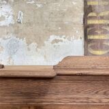 Solid oak box countertop, circa 1900.