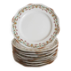 9 Limoge porcelain dessert plates