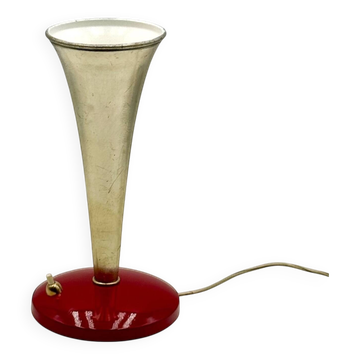 Vintage Mid Century Metal Cone Lamp 'Ministero' Made in Italy 1960s