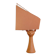 Jean Marais, terracotta cat lamp from the 70s-80s.