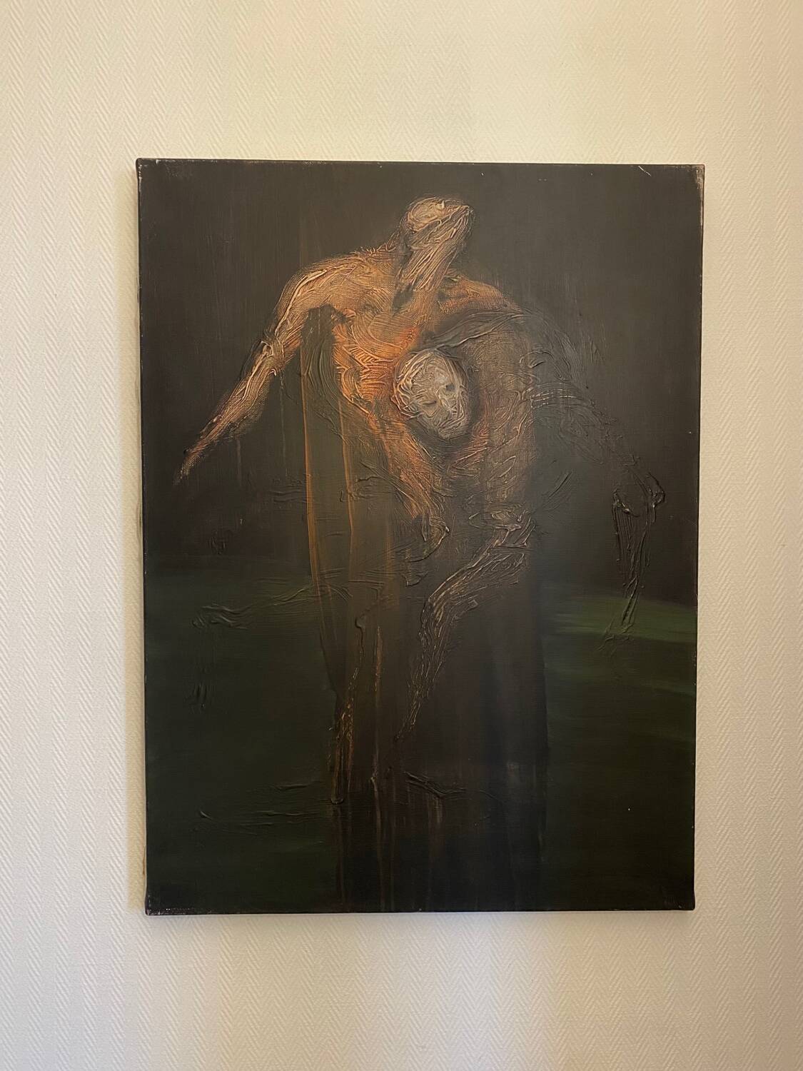 Symbolic painting signed