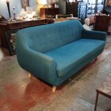 Vintage blue sofa