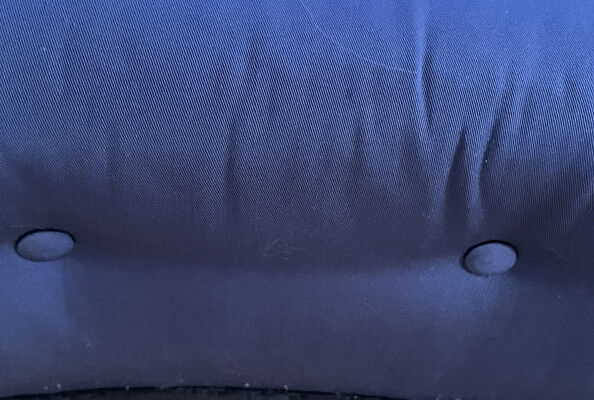 Round canapé, Italian design from the 1950s.