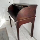 Mahogany cylinder secretary