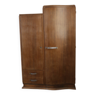 asymmetrical art deco wardrobe