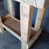 Established 100cm natural solid wood