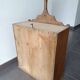 Old religious statuary display case