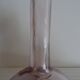 Acid-etched glass paste gourd vase signed bendor