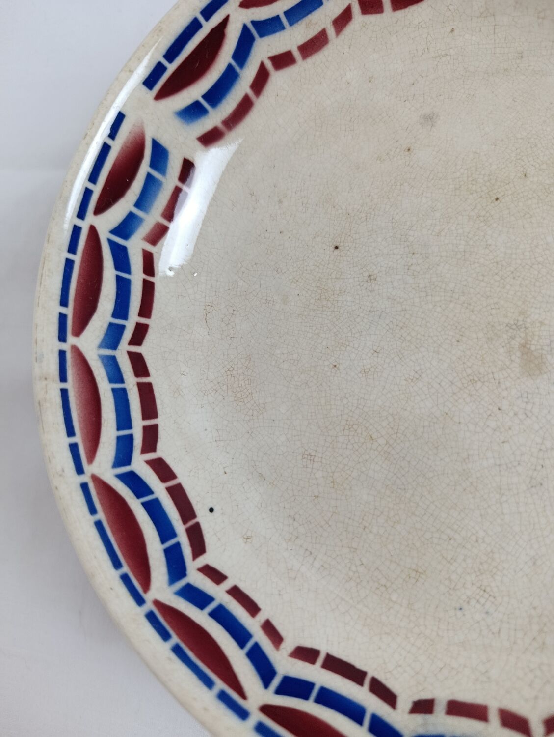 Low compote dish Badonviller model Loudéac