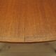 Round teak table, Danish design, 1960s, Gudme Møbelfabrik, Ole Hald