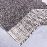 2x7 Brown Handmade Vintage Runner Rug, 64x212Cm