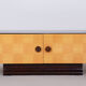 Artdeco small checkered inlay cabinet by Jindrich Halabala, Up Zavody, 1940s